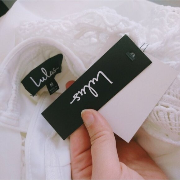 NWT boho lace Lulu's maxi dress - Picture 5 of 9